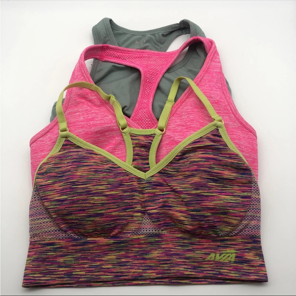 3 Sports Bras Size Small Avia/Pro-fit/Danskin